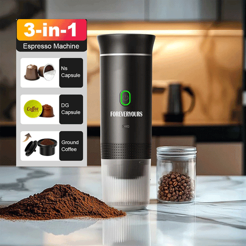  3-in-1 Portable Coffee Maker Forever Yours